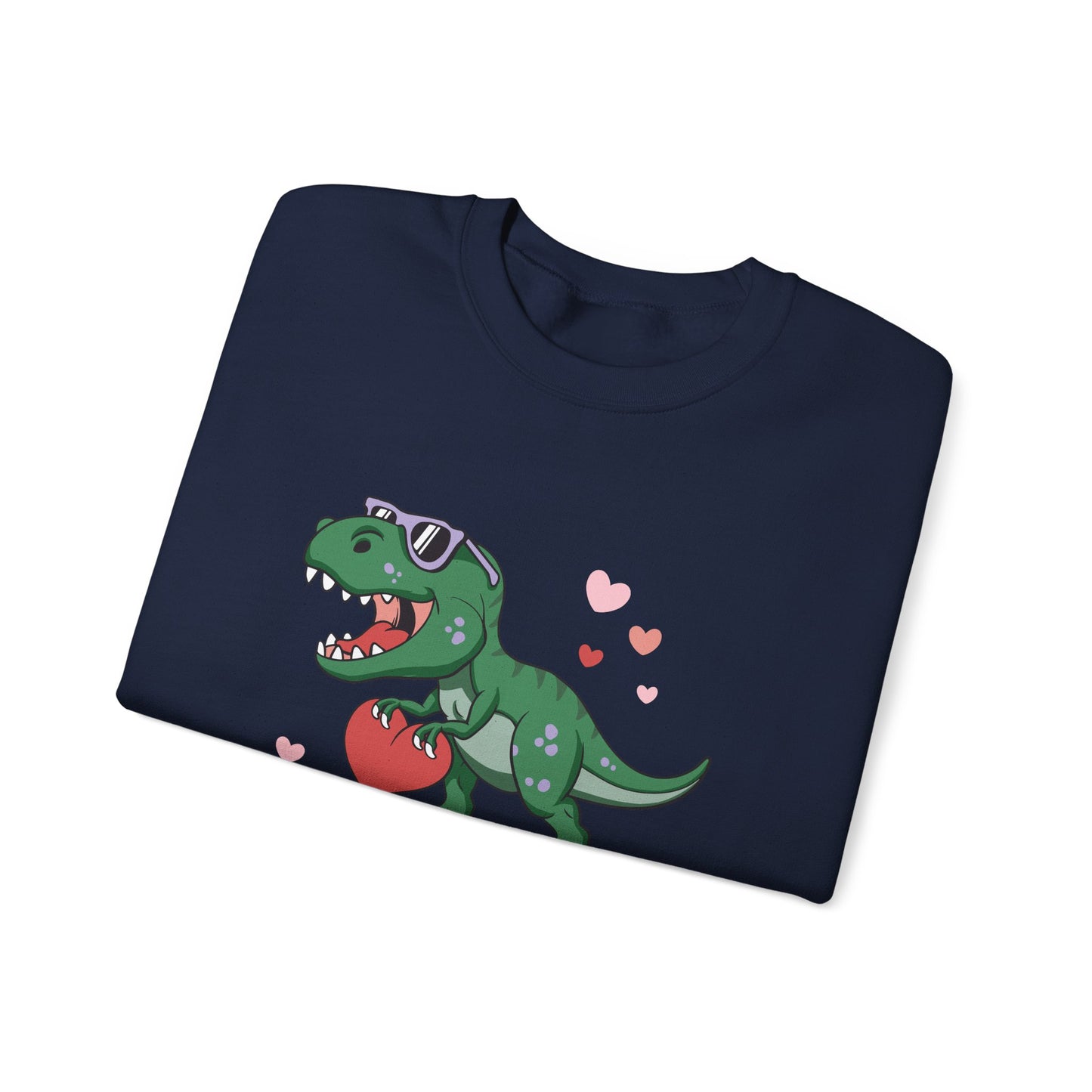 Loveasaurus, Crewneck Sweatshirt