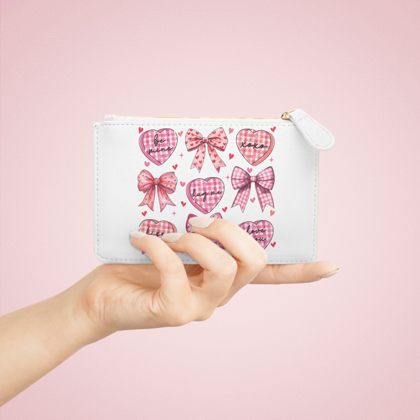 Hearts for V-Day, Mini Clutch Bag