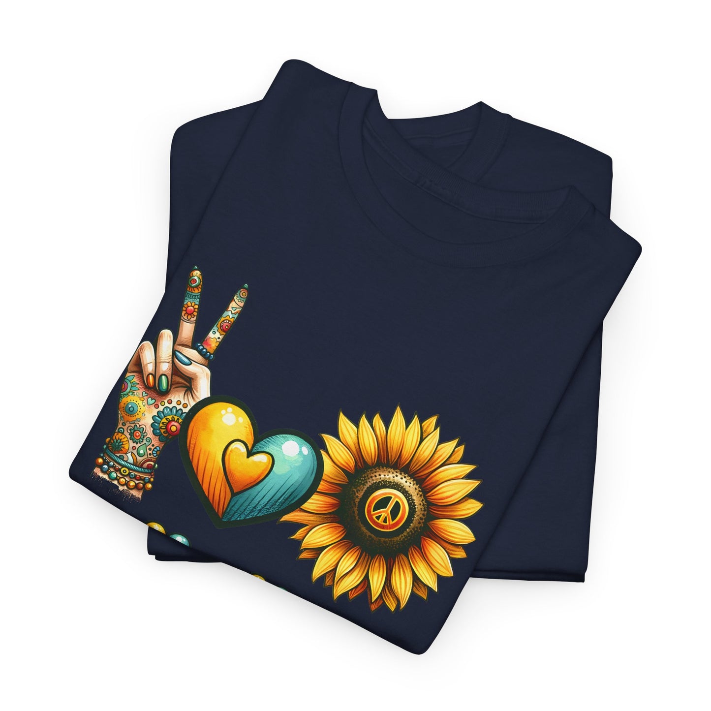 Peace, Love, Sunflower