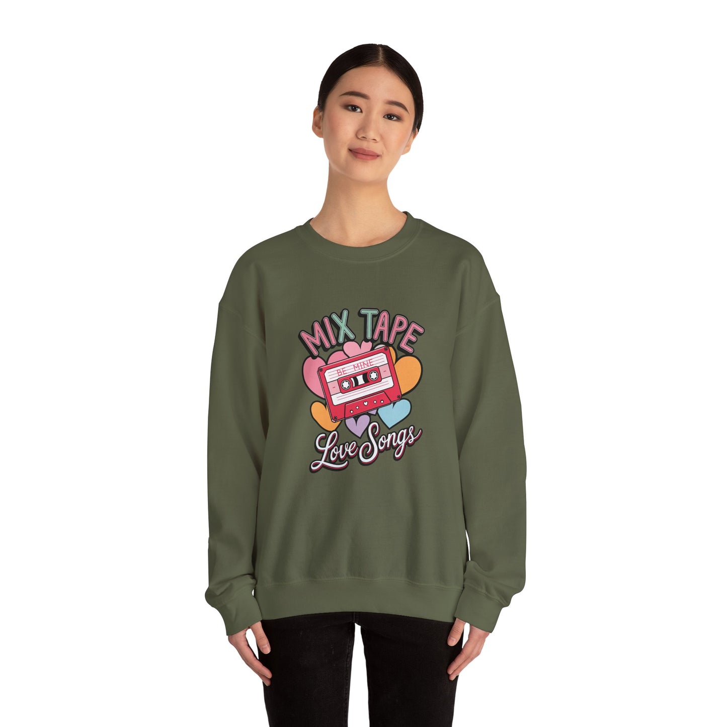 Mixtape Love Song, Crewneck Sweatshirt