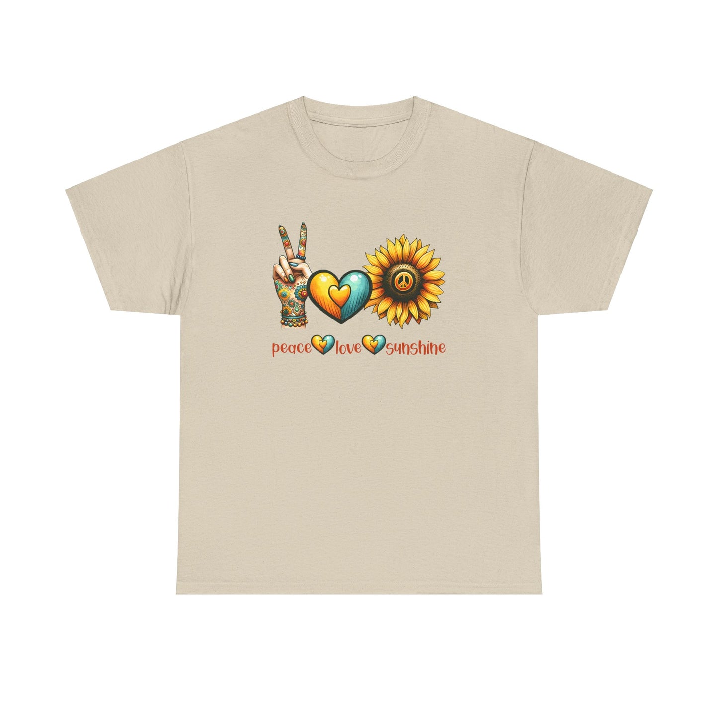 Peace, Love, Sunflower