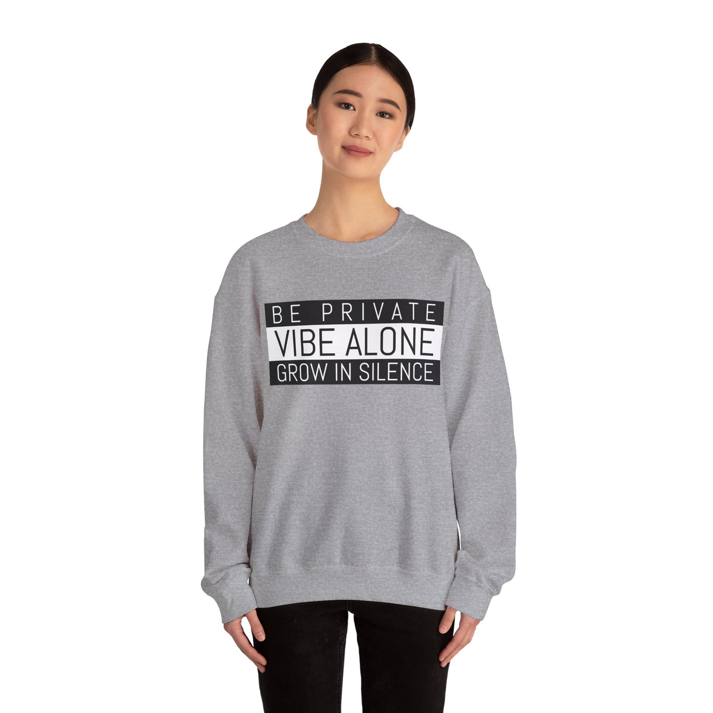 Be Prive, Vibe Alone, Crewneck Sweatshirt