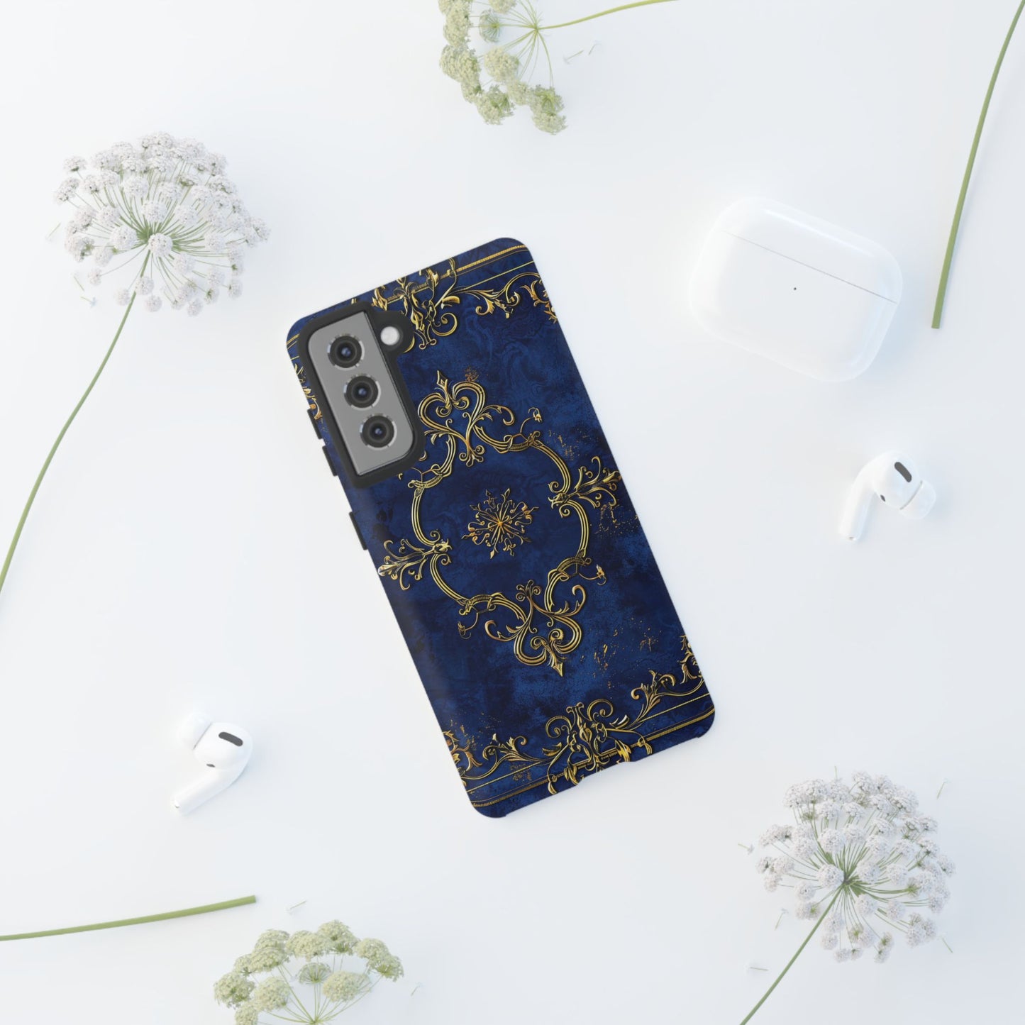 A touch of gold iPhone & Samsung phone cases