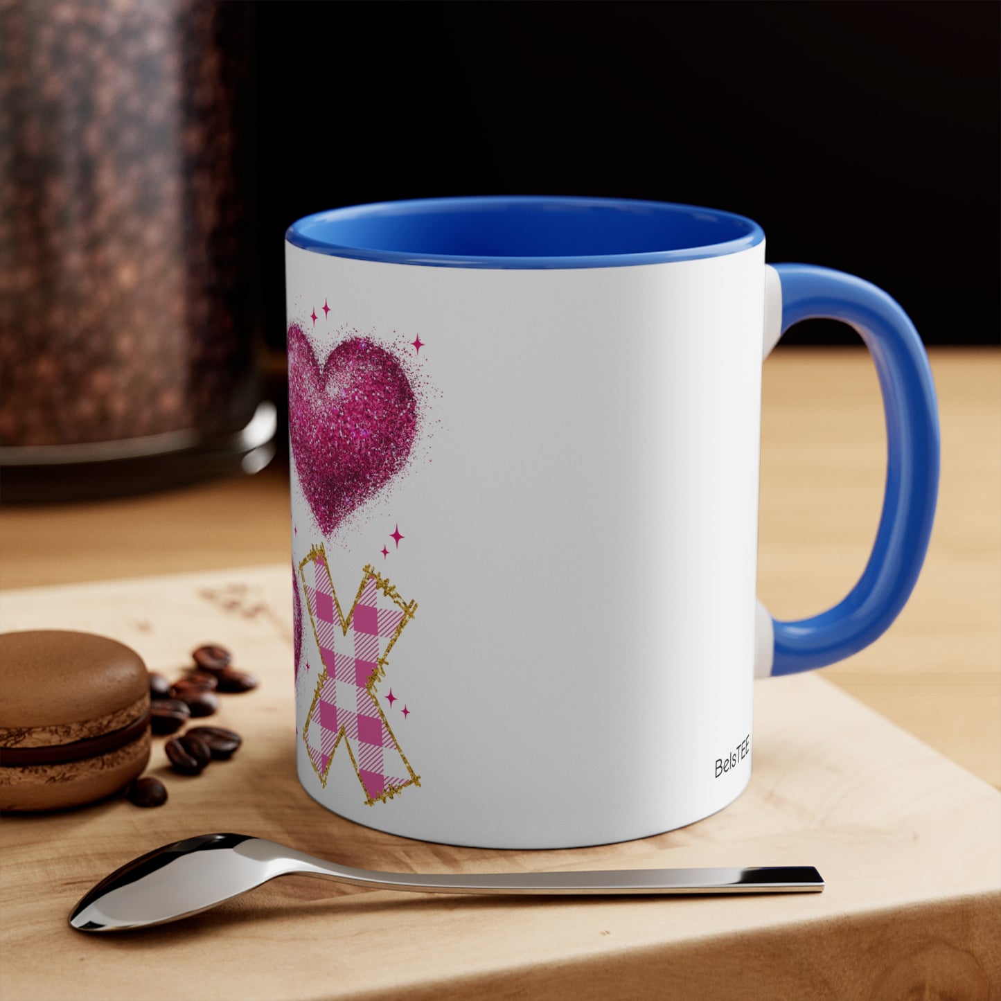 Love, Colorful Accent Mugs, 11oz