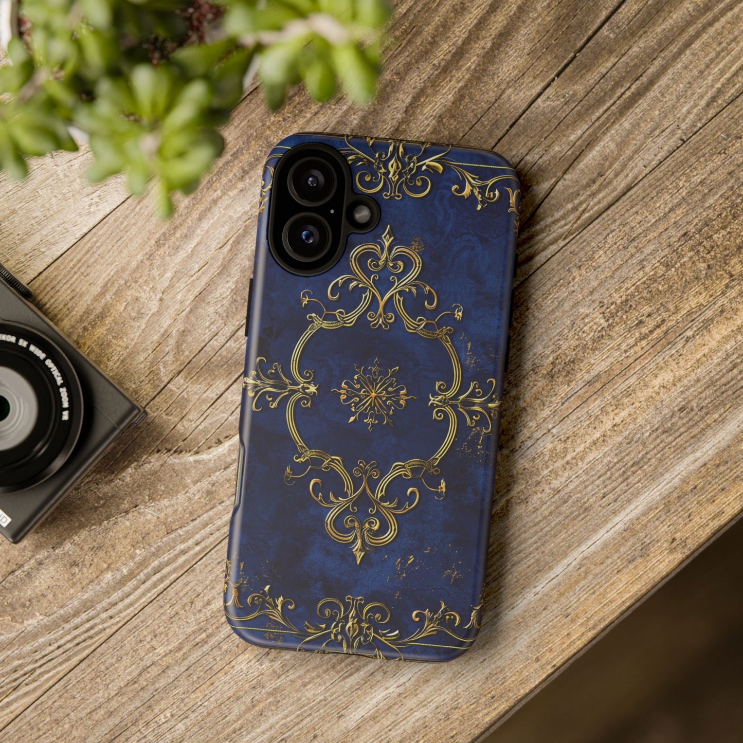 A touch of gold iPhone & Samsung phone cases