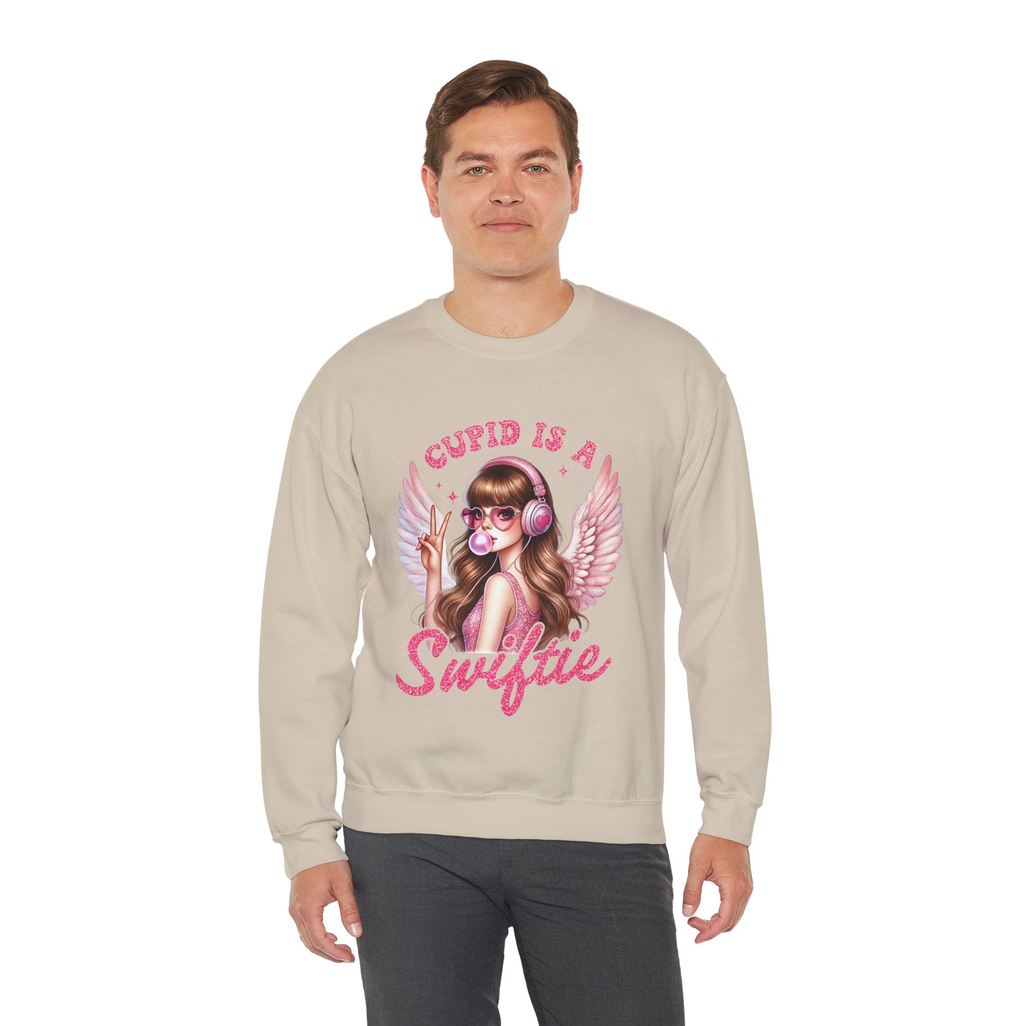 Cupid is a Swiftie, Crewneck Sweatshirt