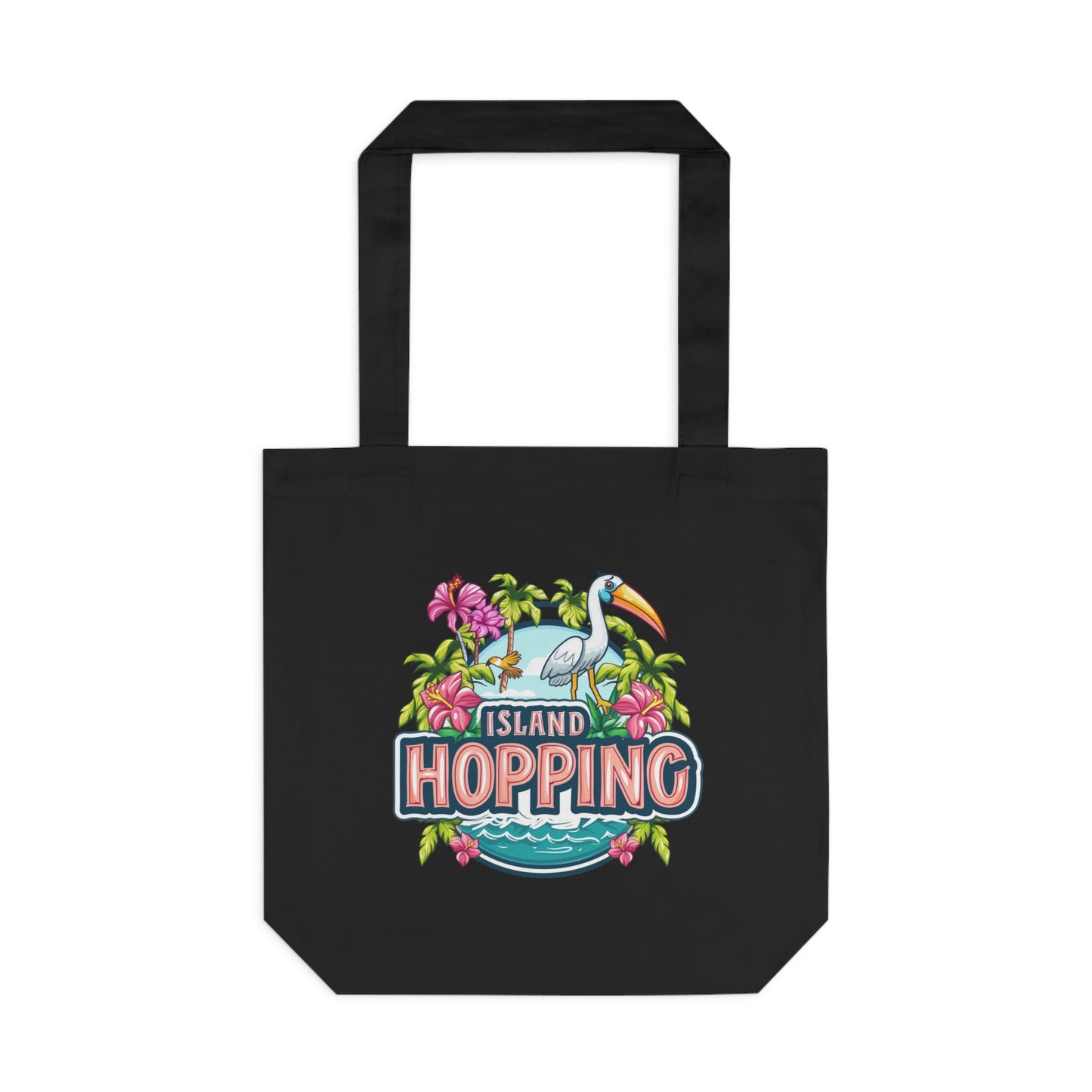 Island Hopping  Cotton Tote Bag