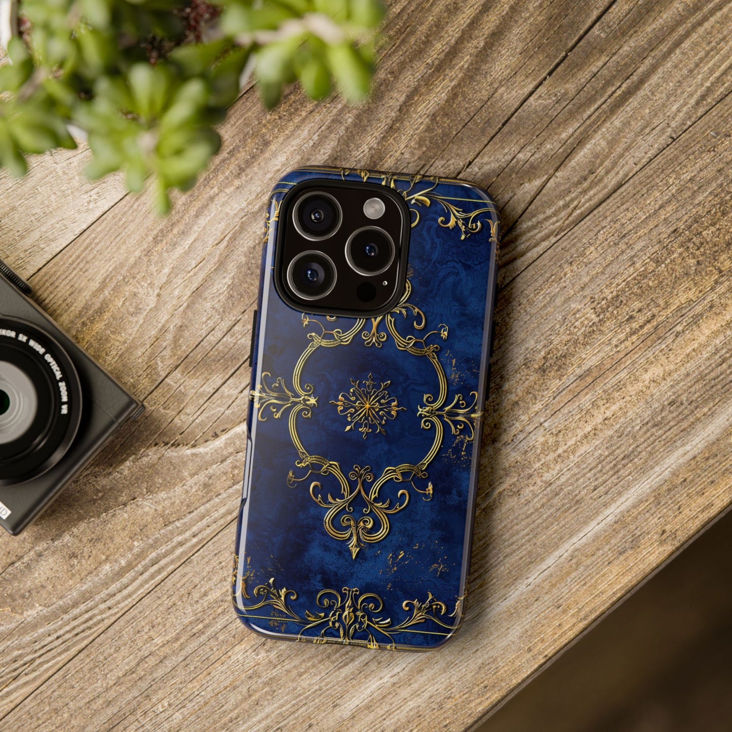 A touch of gold iPhone & Samsung phone cases