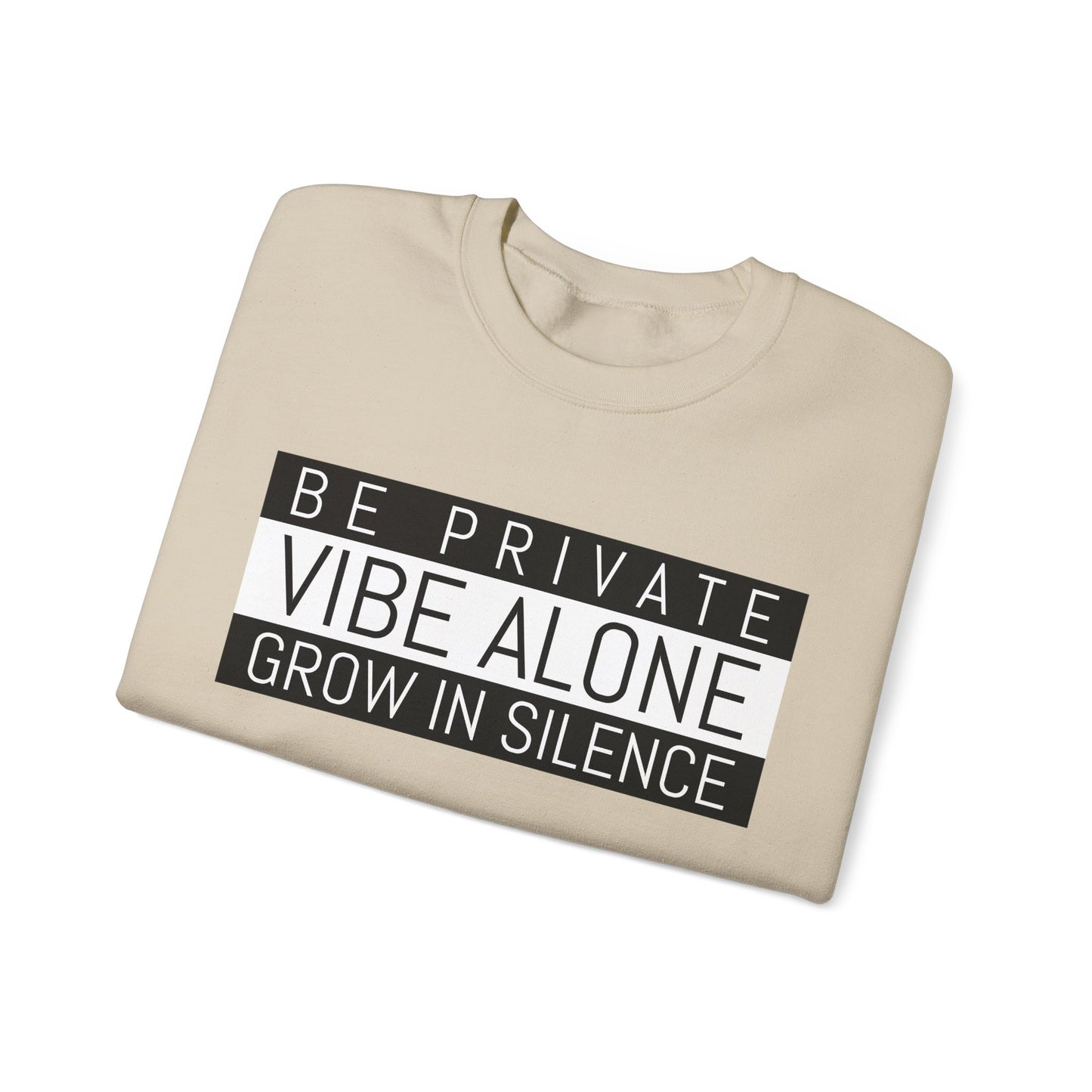 Be Prive, Vibe Alone, Crewneck Sweatshirt