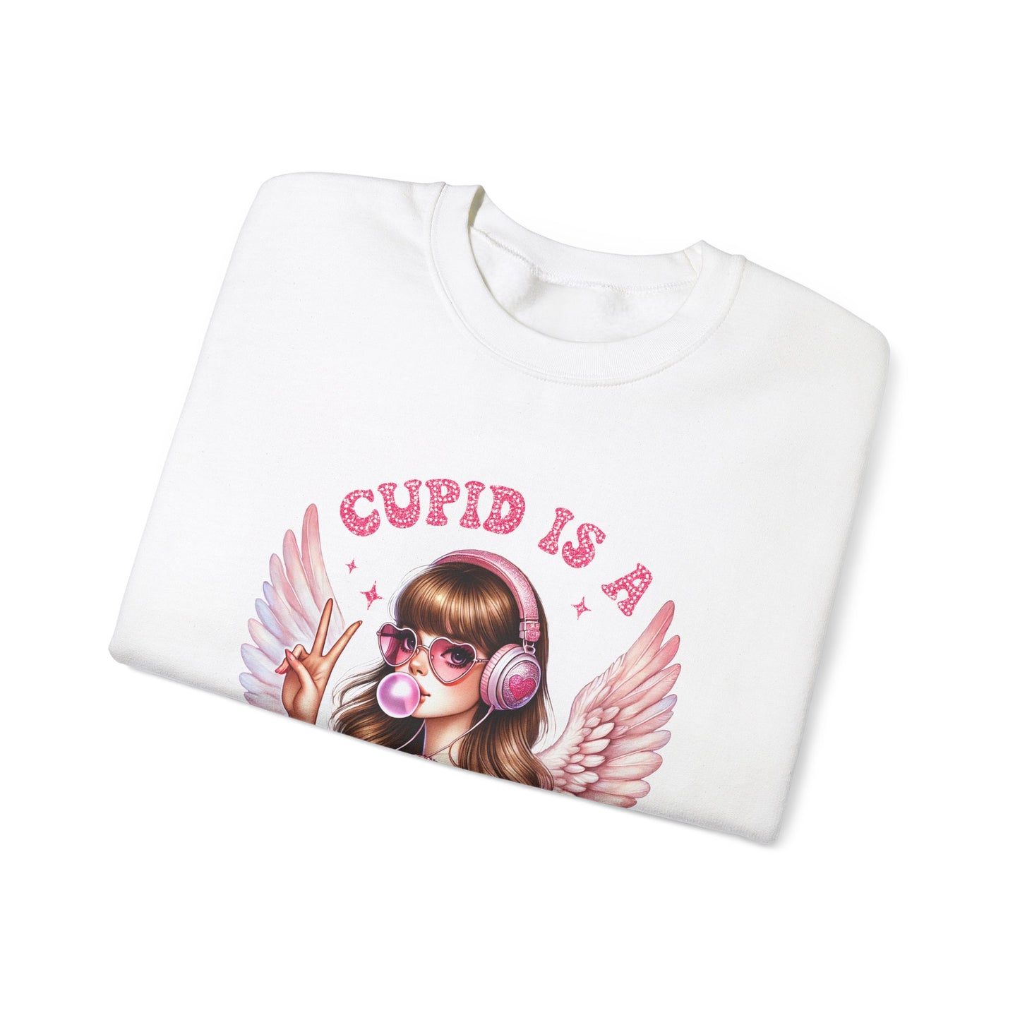 Cupid is a Swiftie, Crewneck Sweatshirt