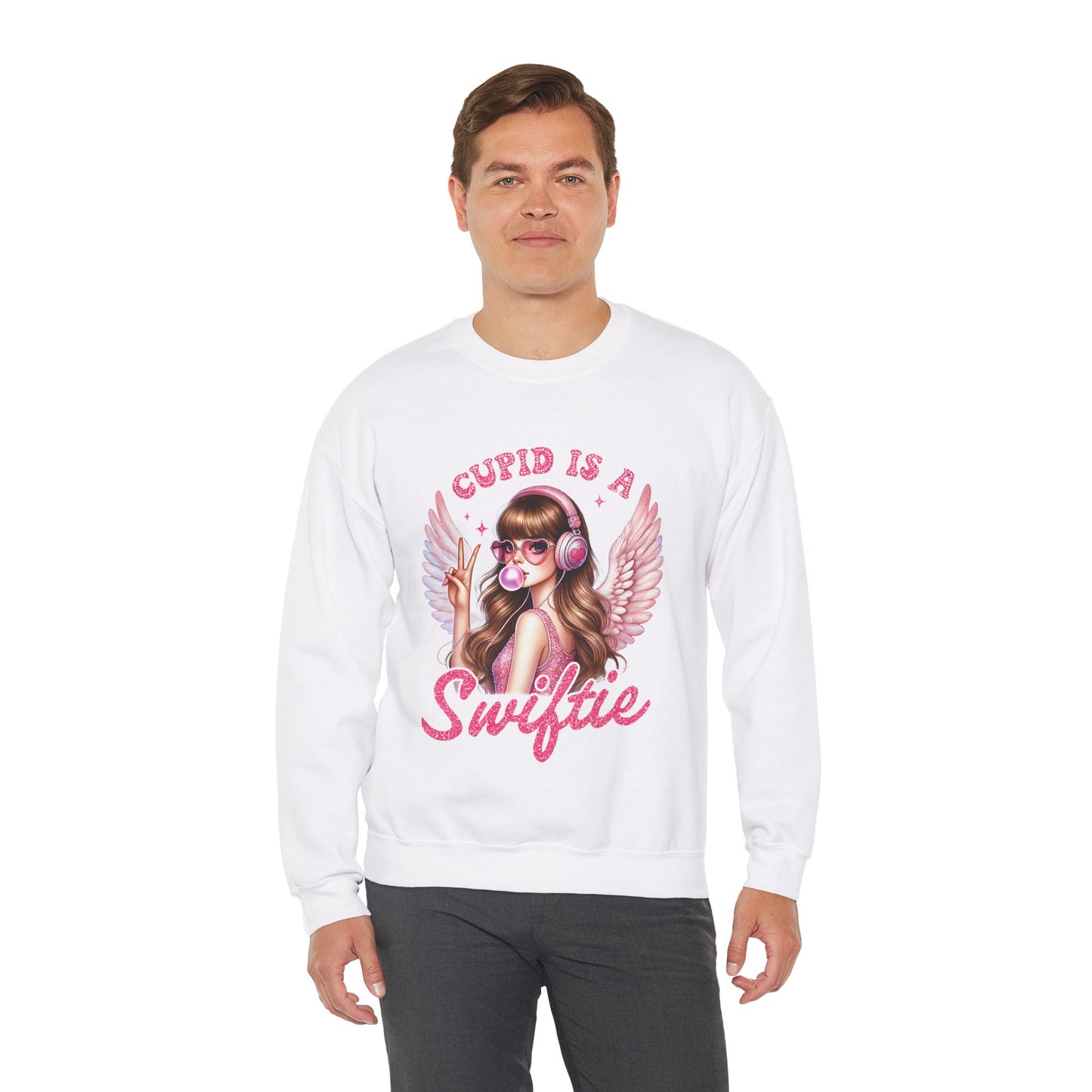 Cupid is a Swiftie, Crewneck Sweatshirt