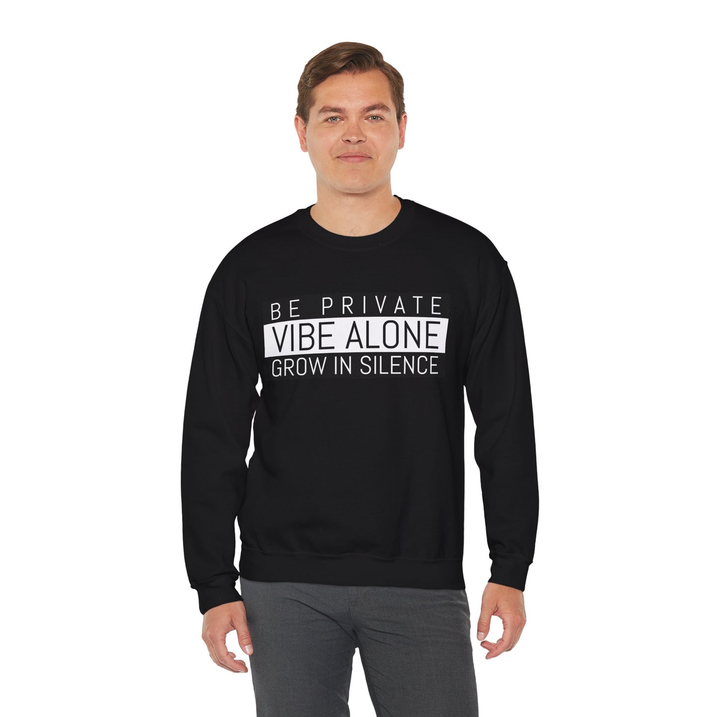 Be Prive, Vibe Alone, Crewneck Sweatshirt