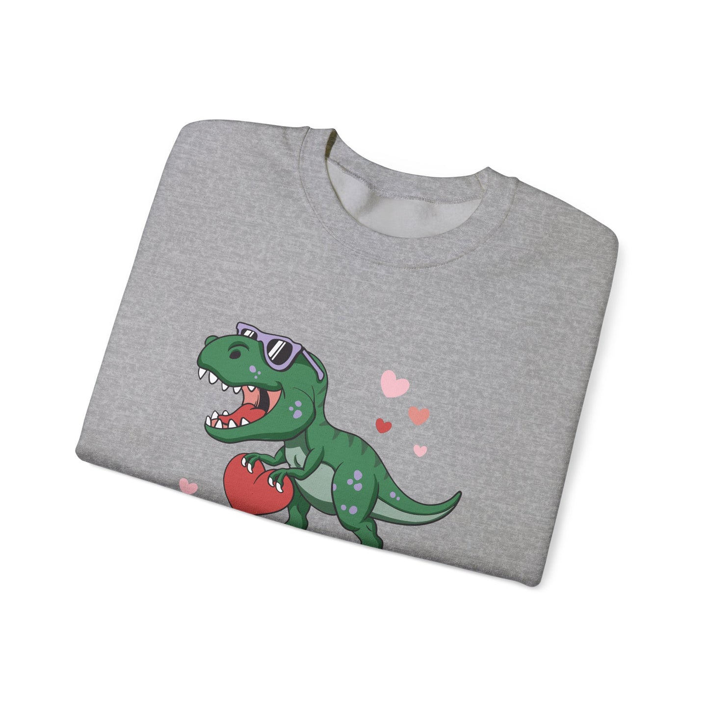 Loveasaurus, Crewneck Sweatshirt