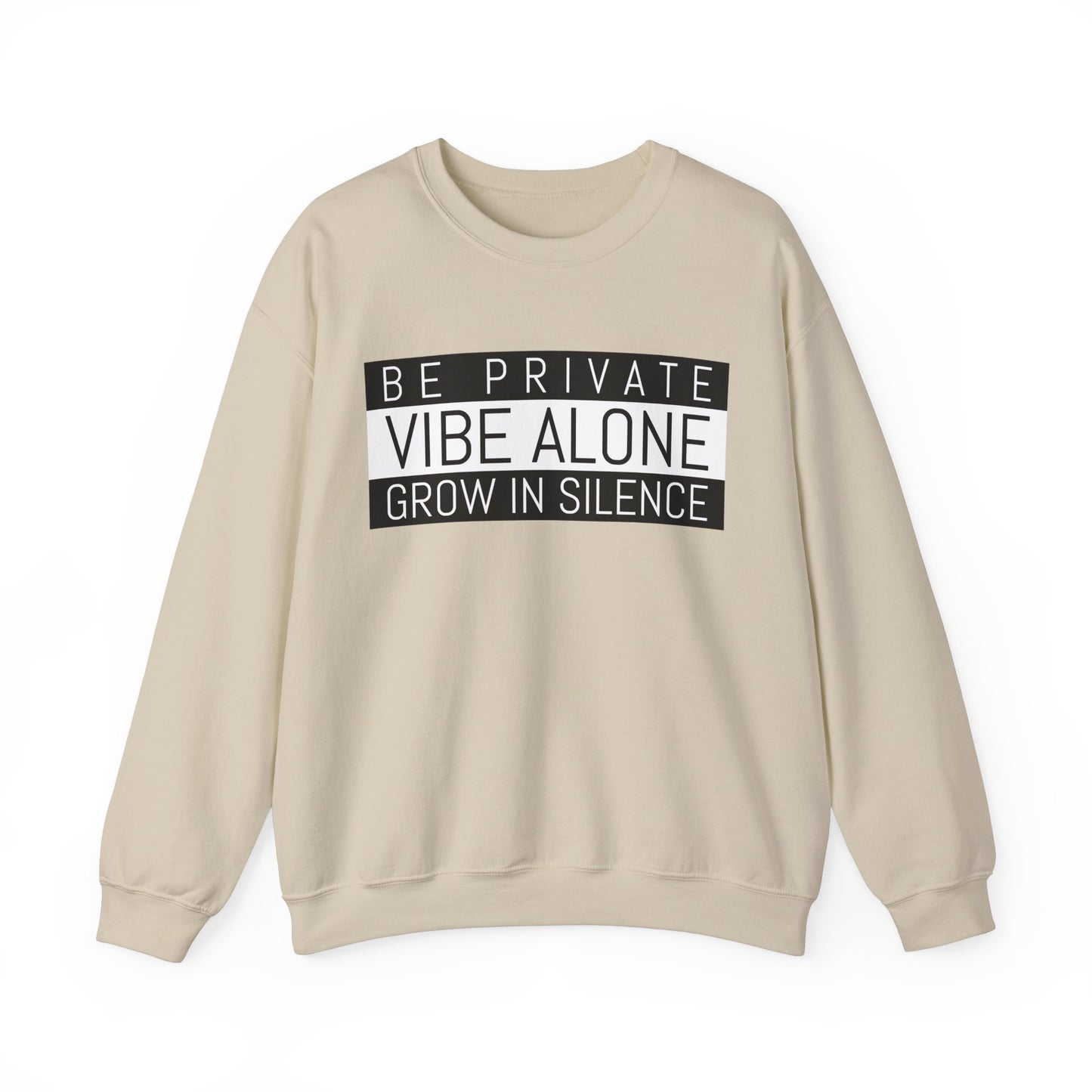 Be Prive, Vibe Alone, Crewneck Sweatshirt