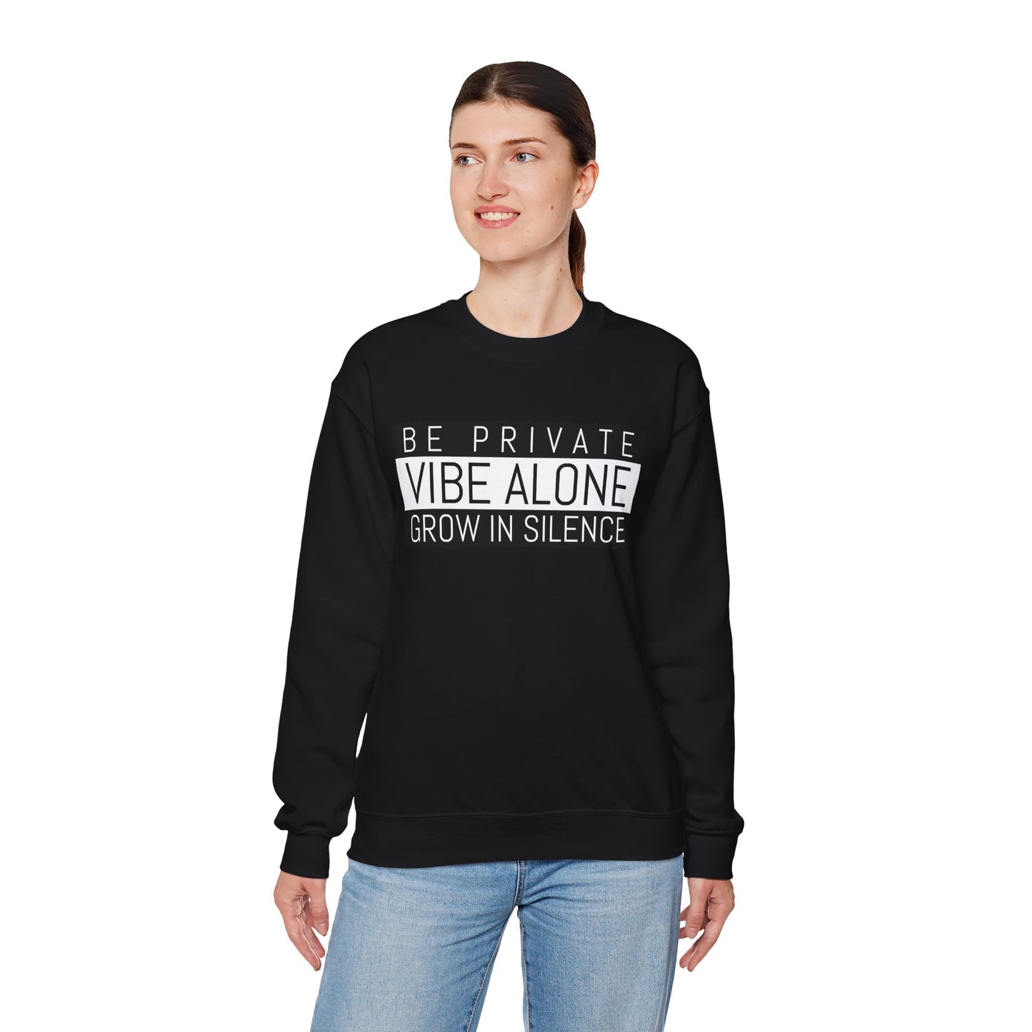 Be Prive, Vibe Alone, Crewneck Sweatshirt