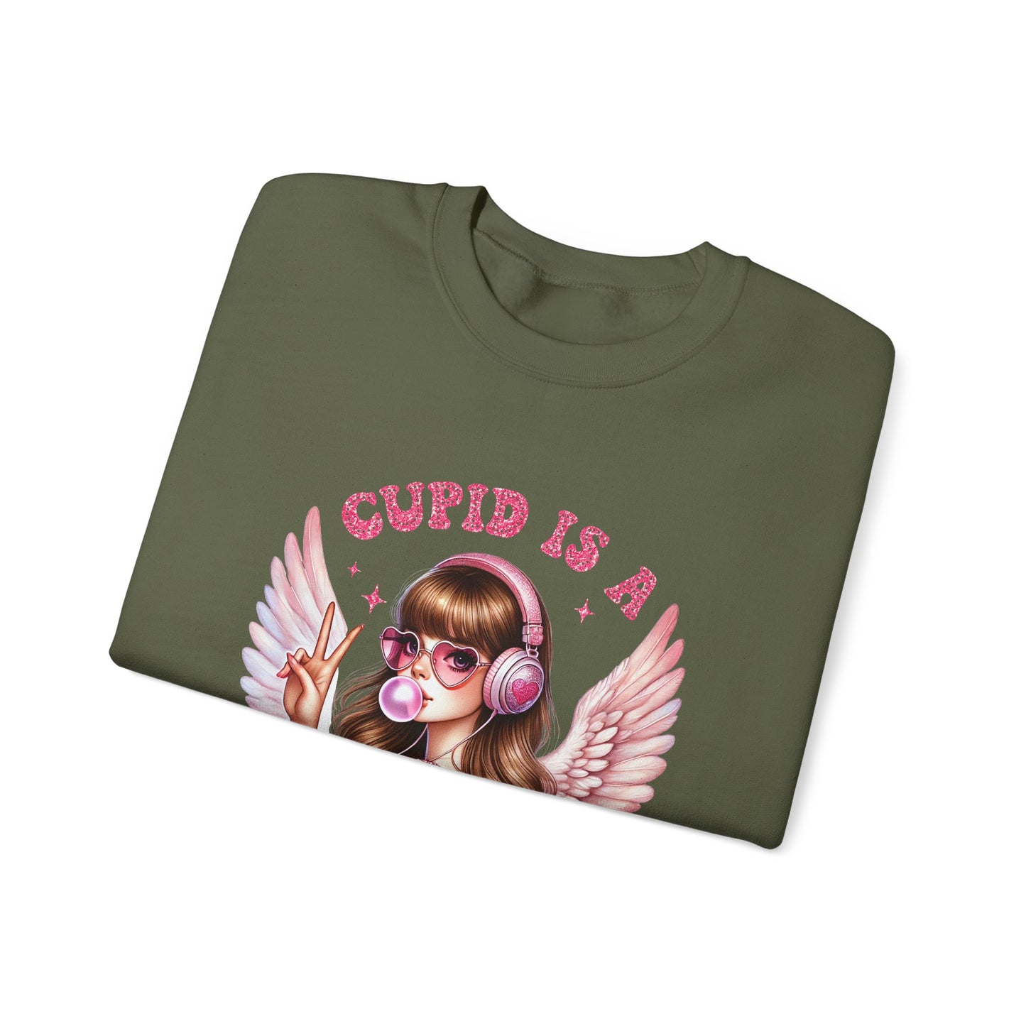 Cupid is a Swiftie, Crewneck Sweatshirt