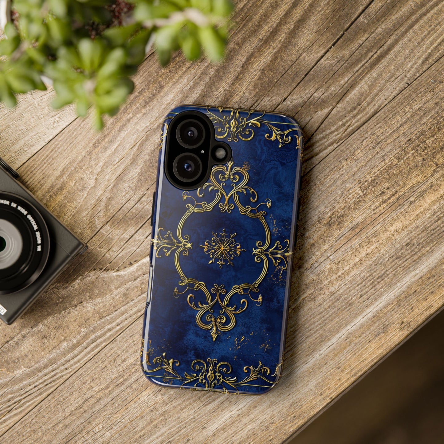 A touch of gold iPhone & Samsung phone cases