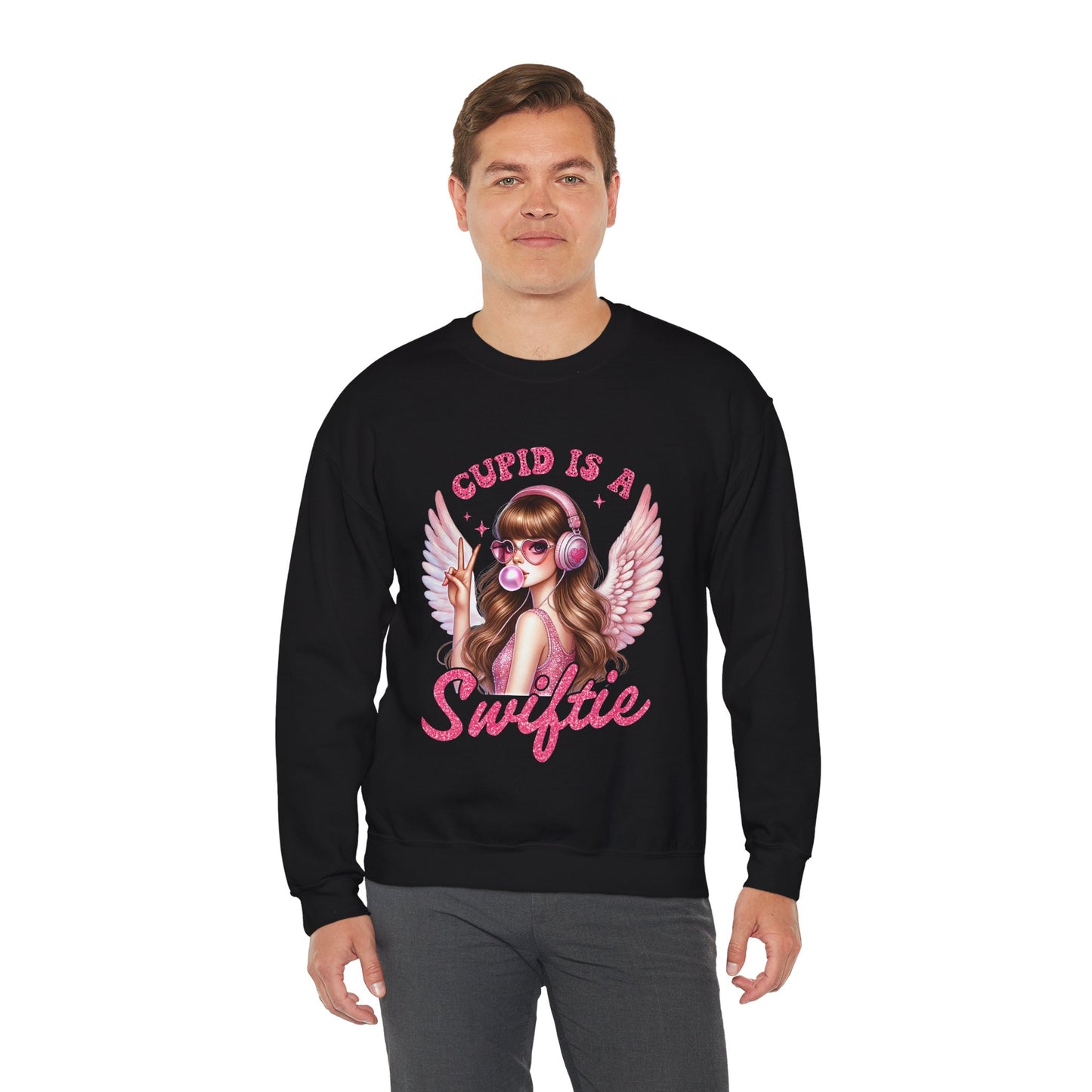 Cupid is a Swiftie, Crewneck Sweatshirt