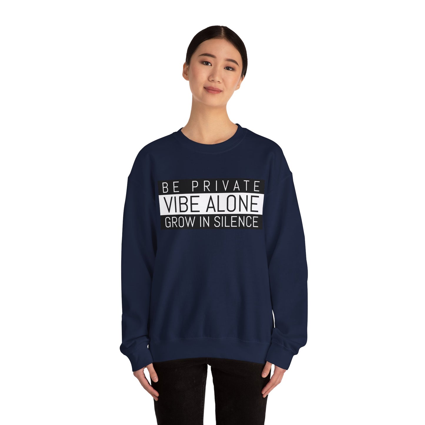 Be Prive, Vibe Alone, Crewneck Sweatshirt