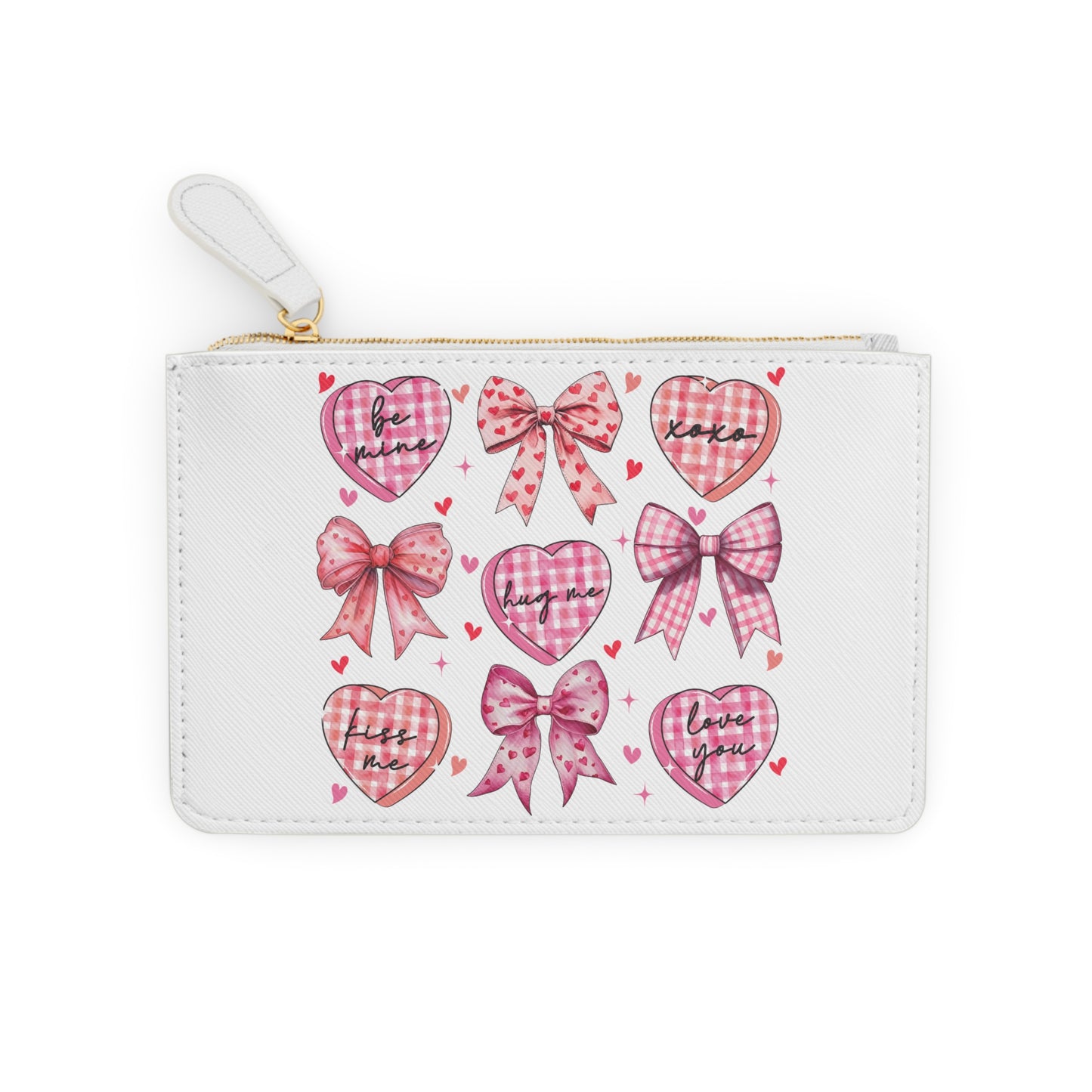 Hearts for V-Day, Mini Clutch Bag