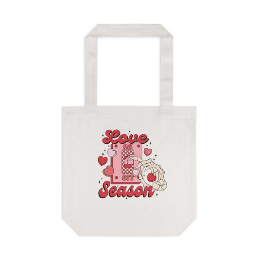 Love season,  Cotton Tote Bag