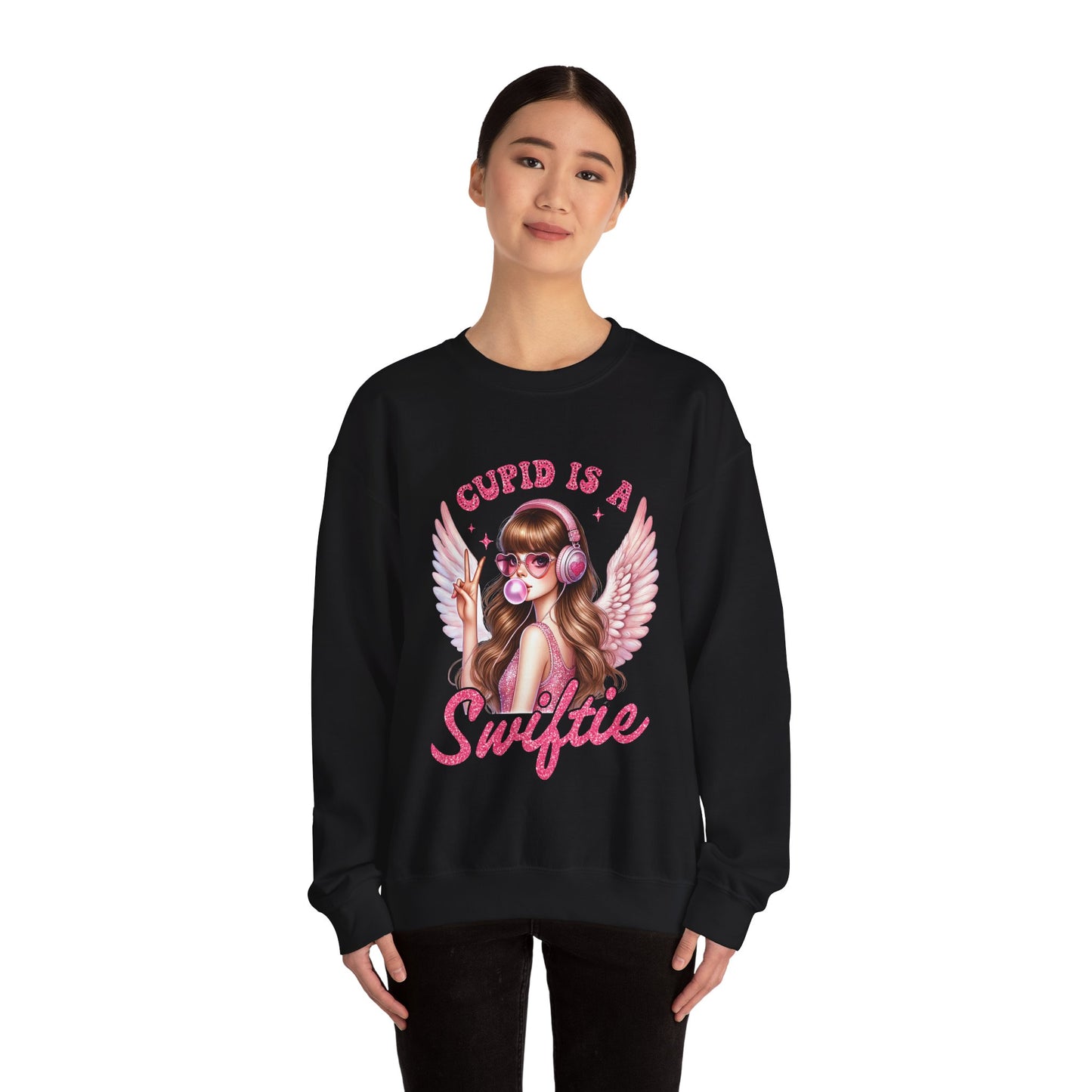 Cupid is a Swiftie, Crewneck Sweatshirt