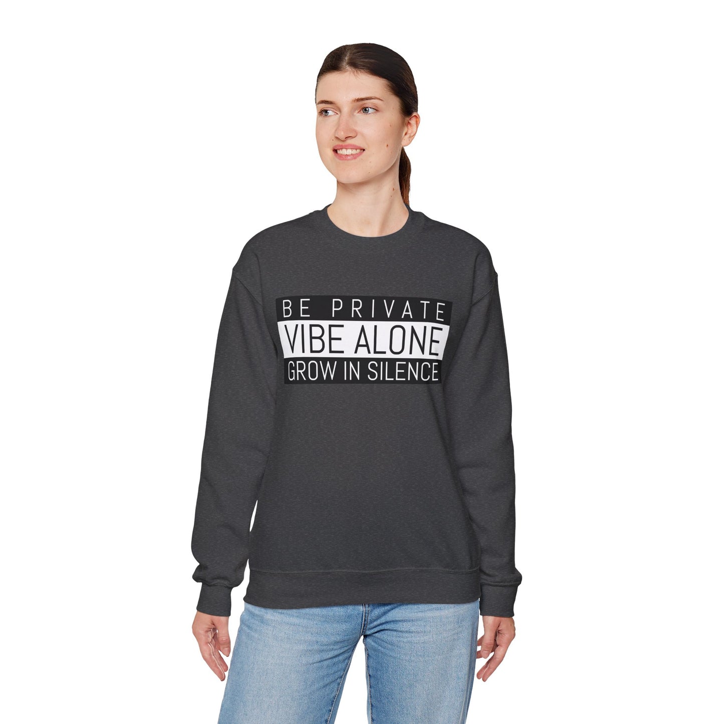 Be Prive, Vibe Alone, Crewneck Sweatshirt