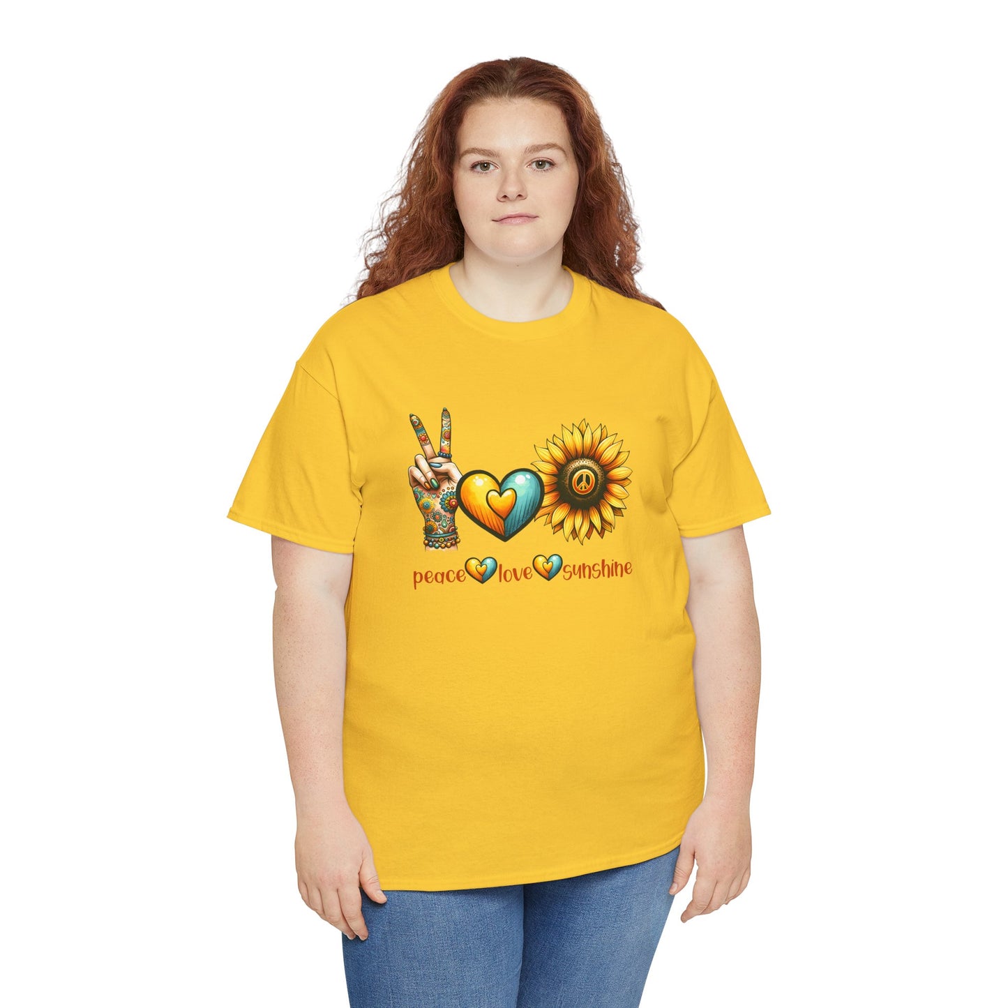 Peace, Love, Sunflower