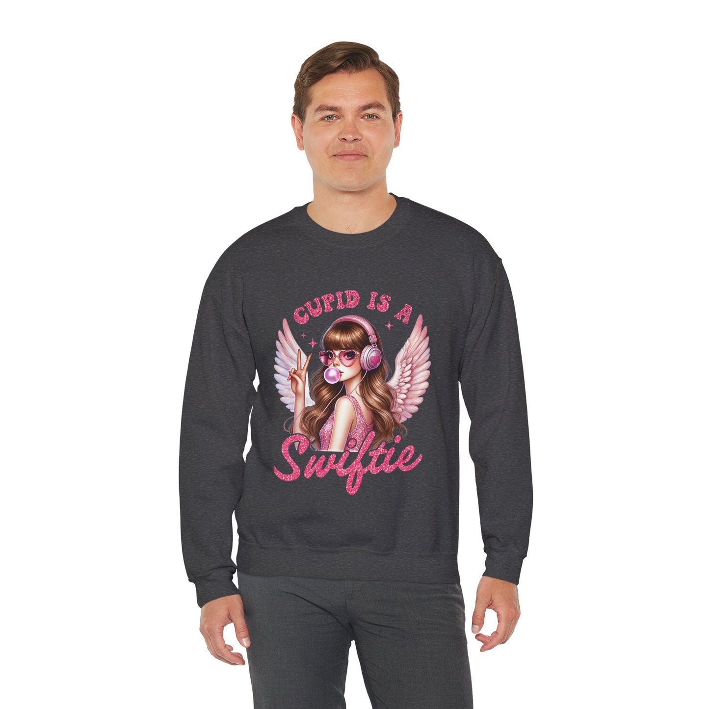 Cupid is a Swiftie, Crewneck Sweatshirt