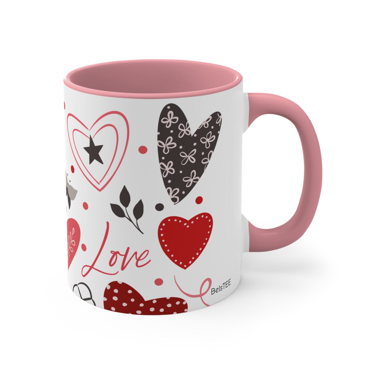 Colorful Accent Mugs, 11oz