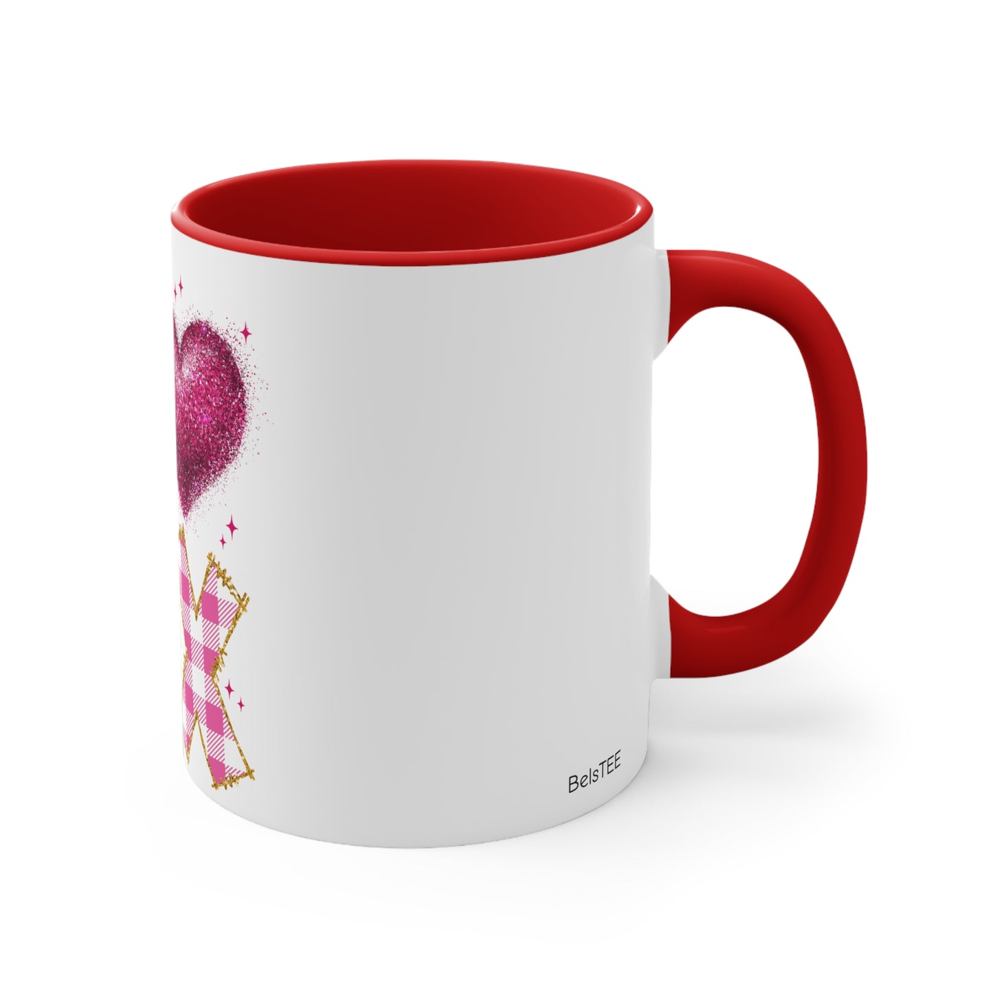 Love, Colorful Accent Mugs, 11oz