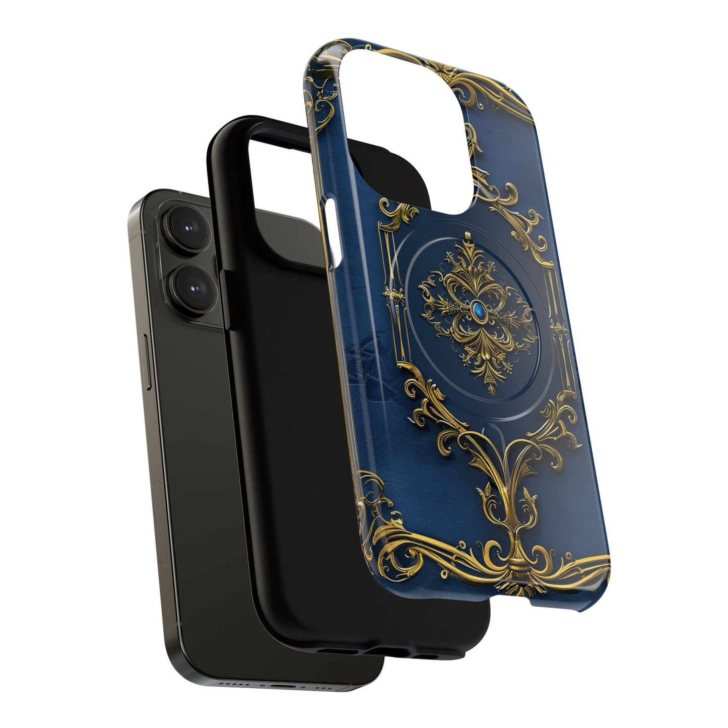 Dark Blue iPhone Case