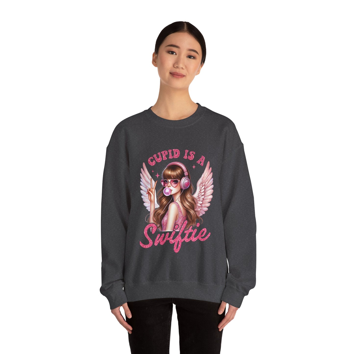 Cupid is a Swiftie, Crewneck Sweatshirt