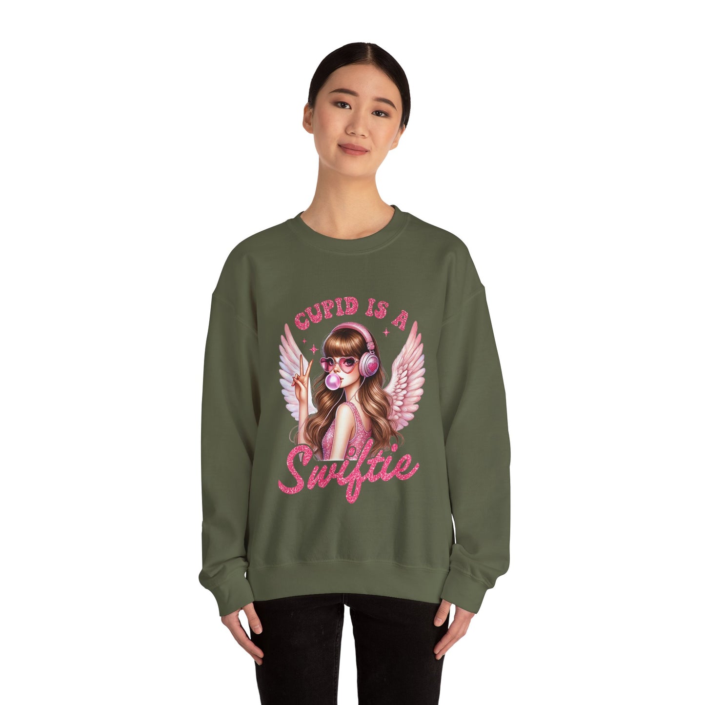 Cupid is a Swiftie, Crewneck Sweatshirt