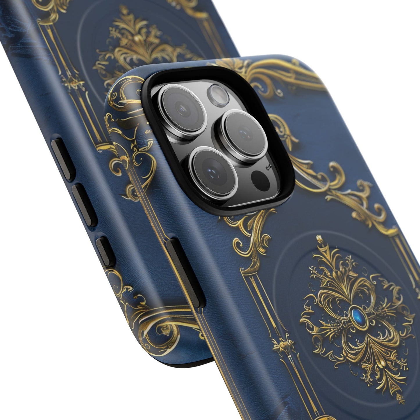 Dark Blue iPhone Case