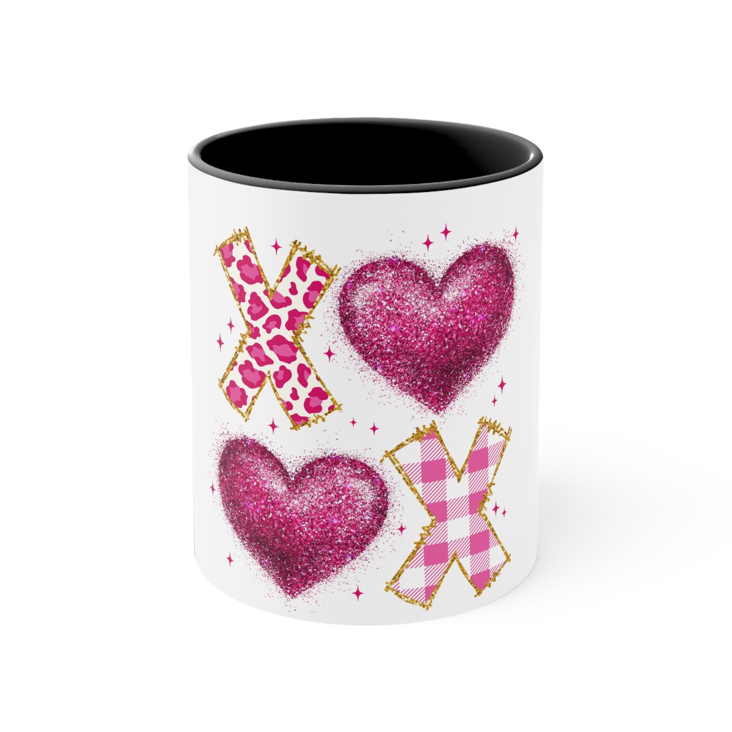 Love, Colorful Accent Mugs, 11oz