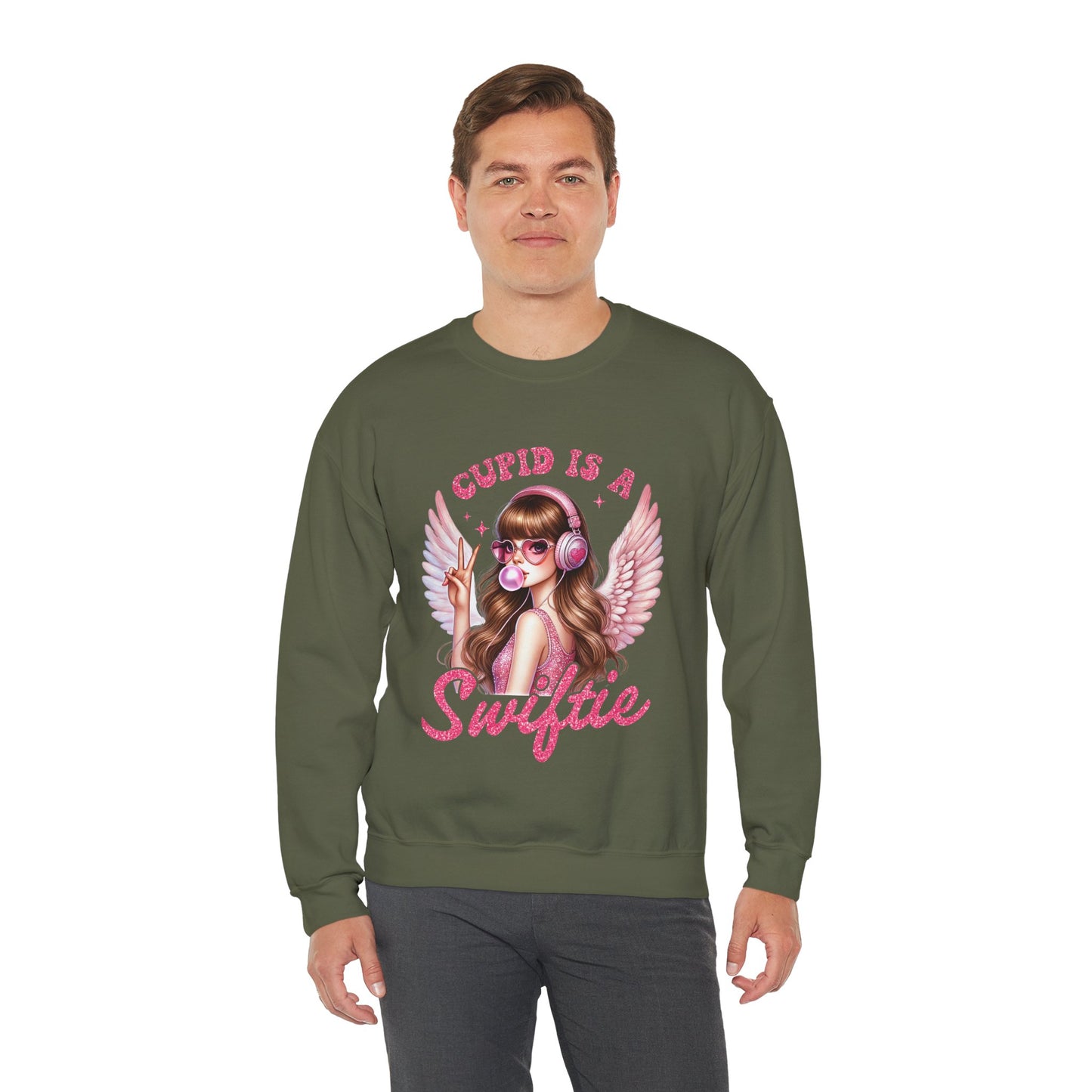 Cupid is a Swiftie, Crewneck Sweatshirt