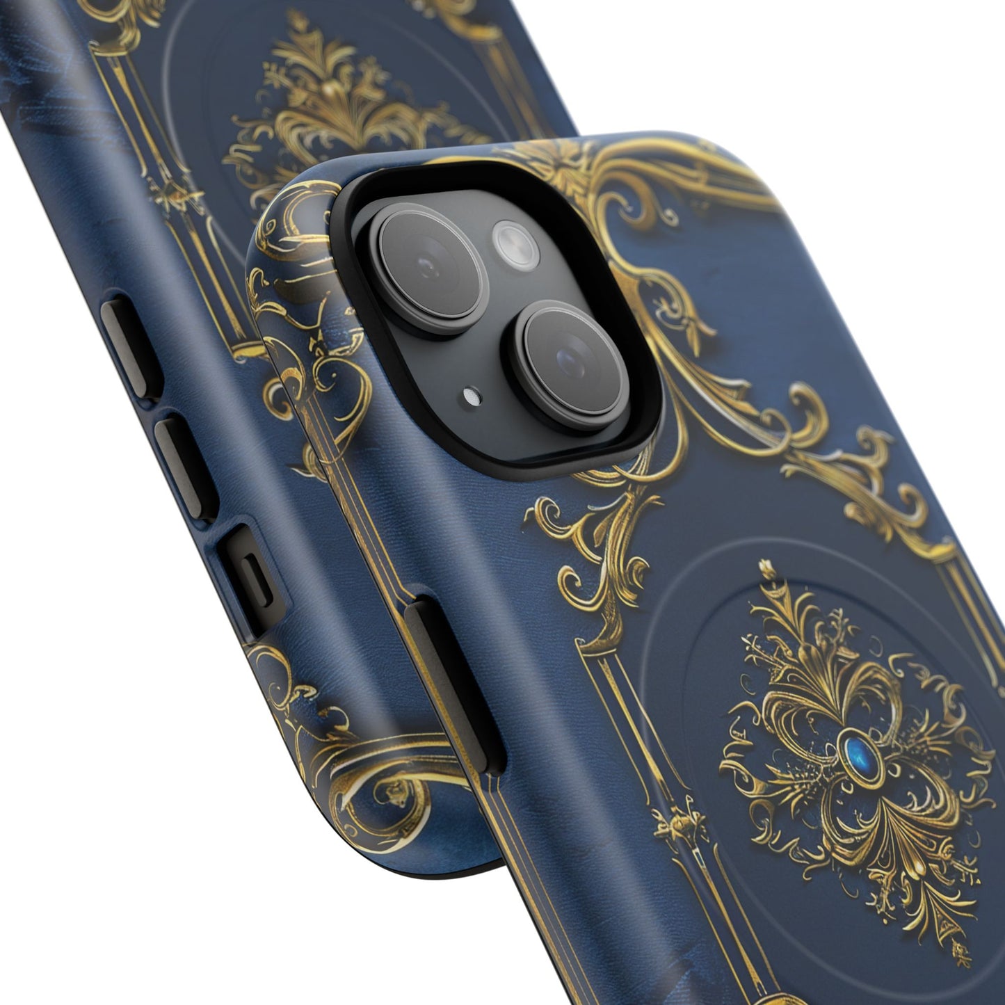 Dark Blue iPhone Case