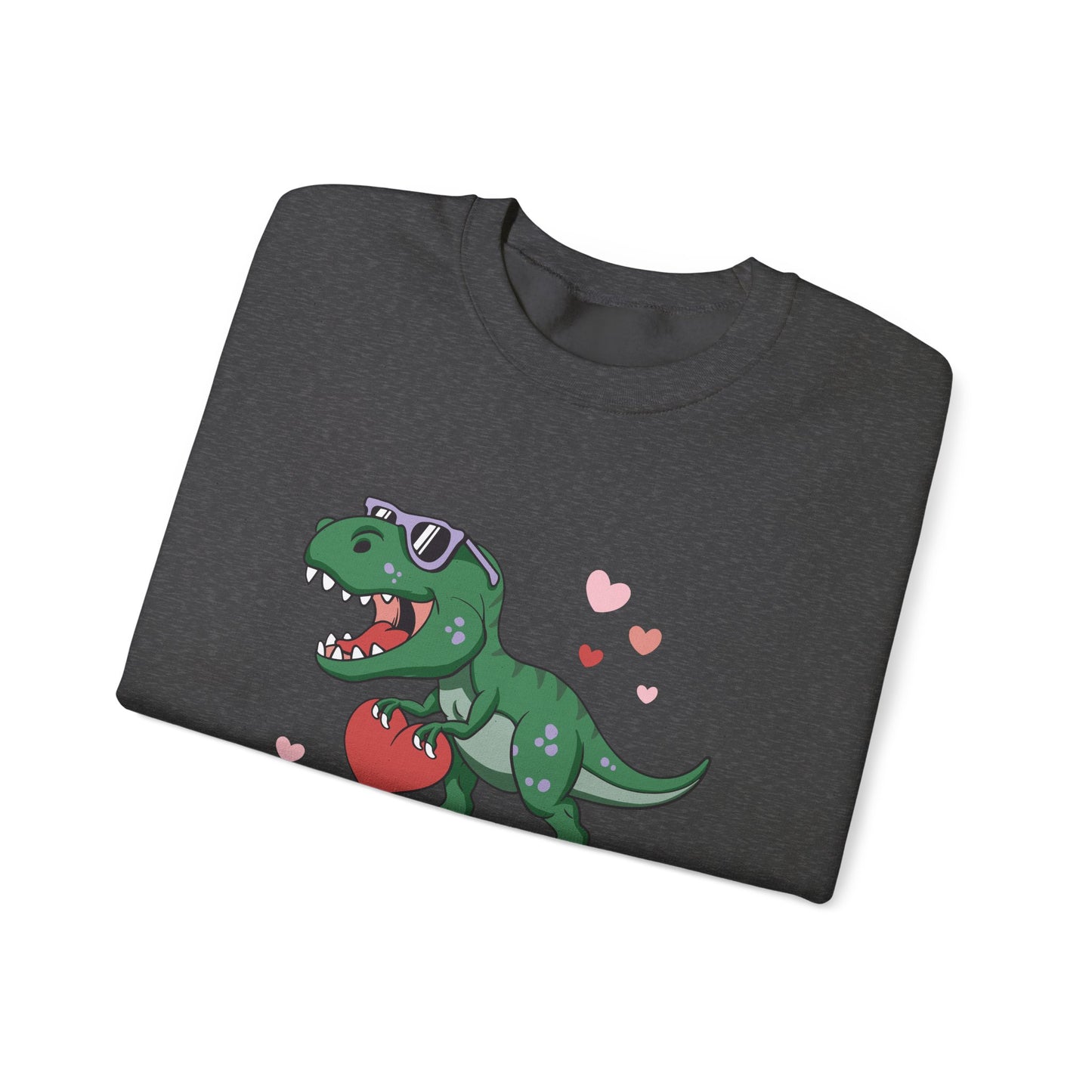 Loveasaurus, Crewneck Sweatshirt