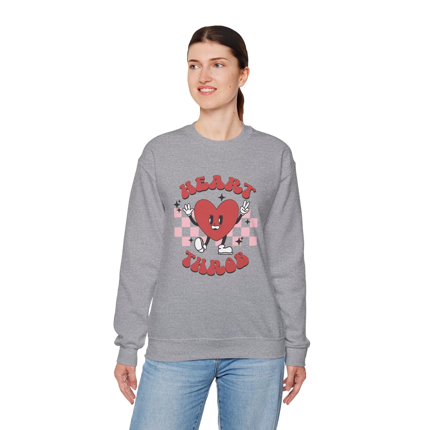 Heart Throb, Crewneck Sweatshirt