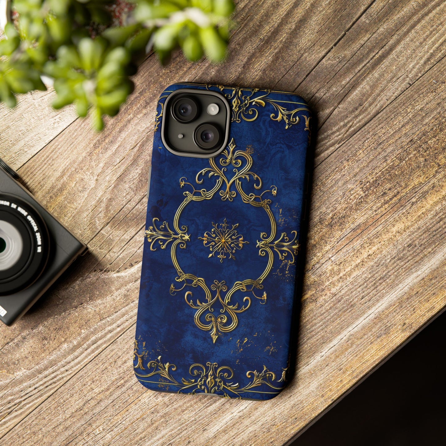 A touch of gold iPhone & Samsung phone cases