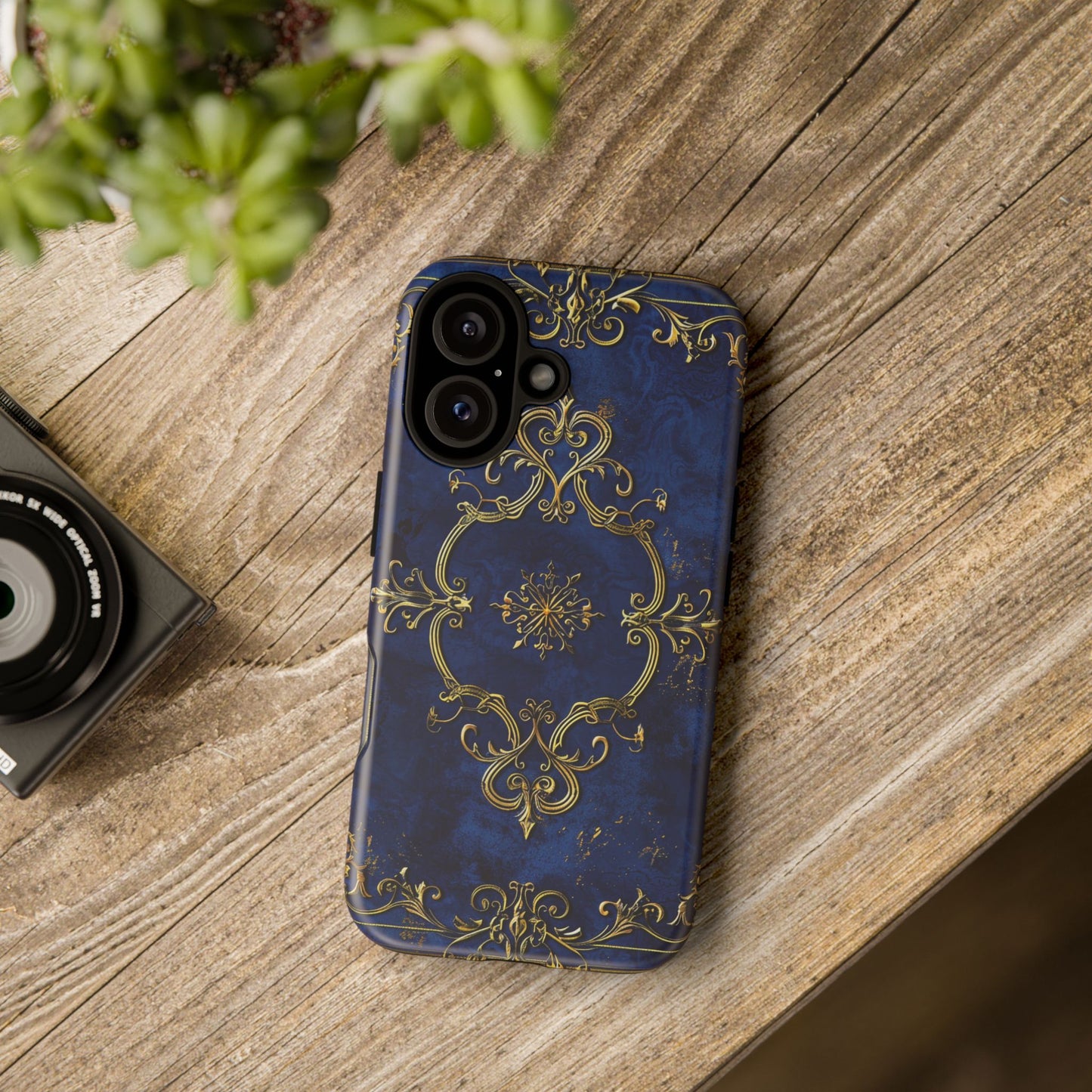 A touch of gold iPhone & Samsung phone cases