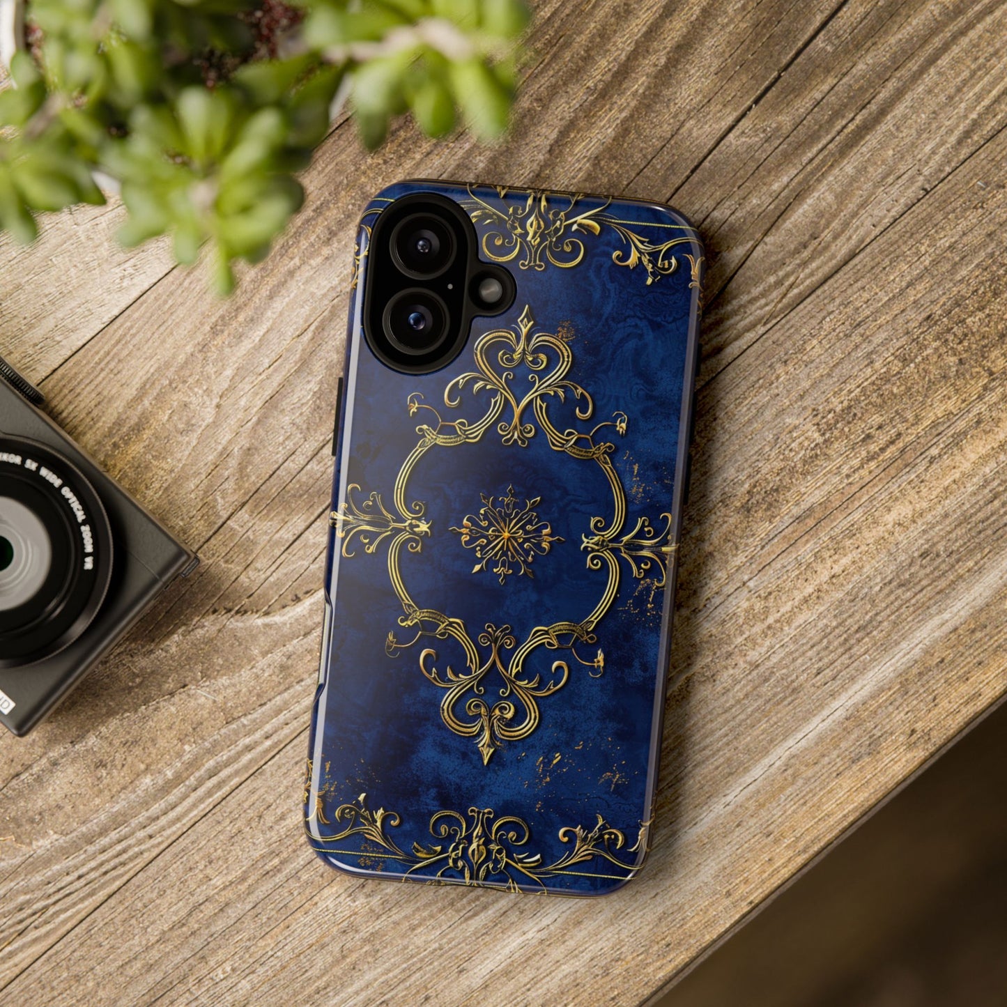 A touch of gold iPhone & Samsung phone cases