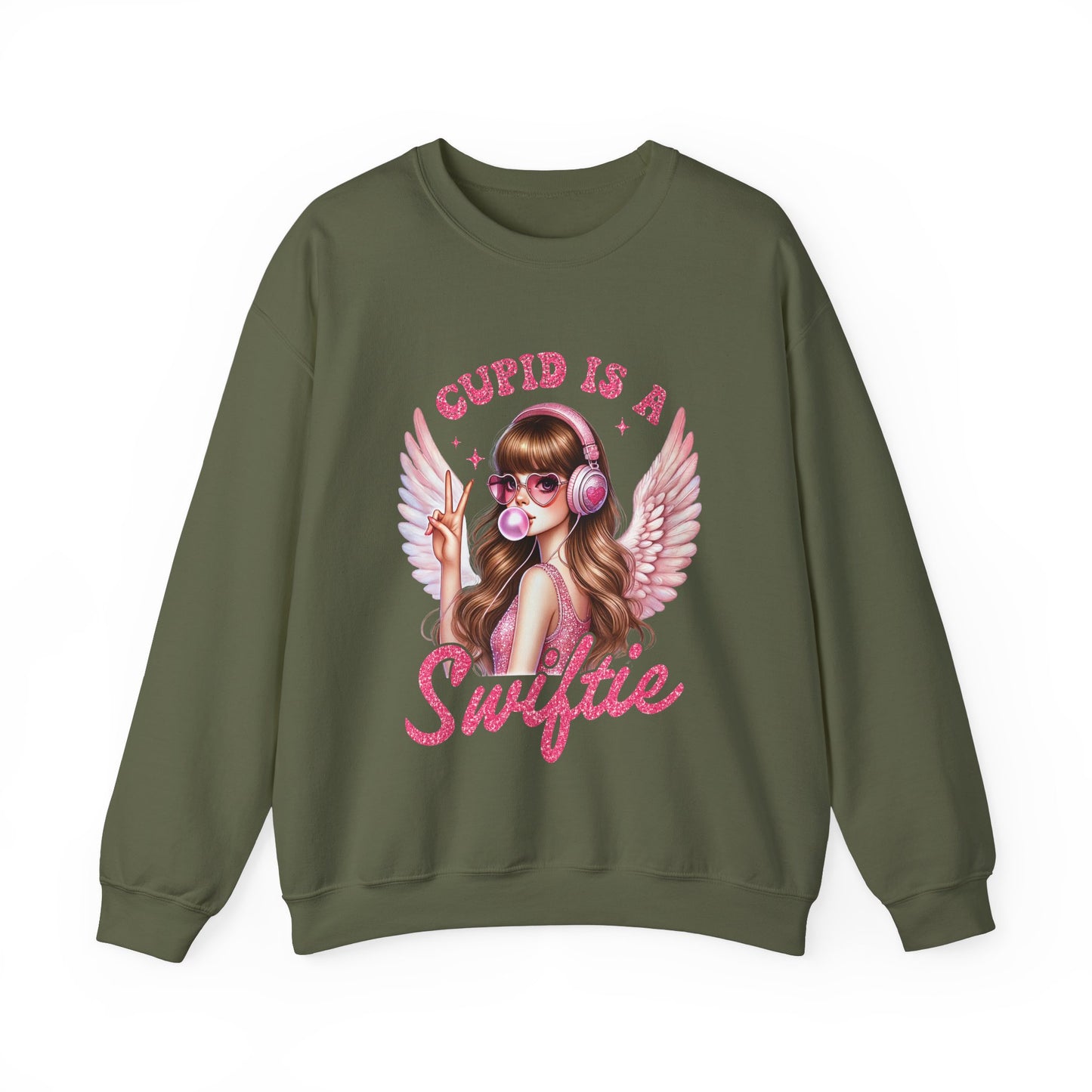 Cupid is a Swiftie, Crewneck Sweatshirt