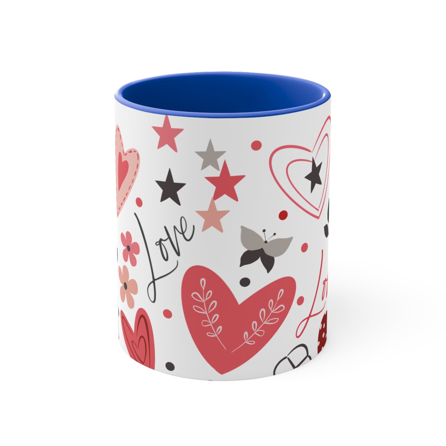 Colorful Accent Mugs, 11oz