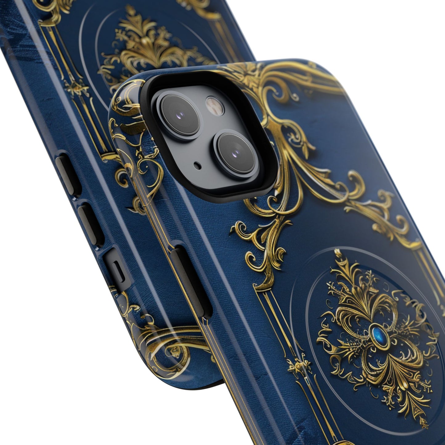 Dark Blue iPhone Case