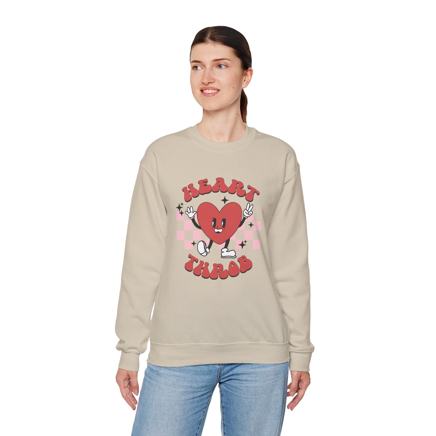 Heart Throb, Crewneck Sweatshirt