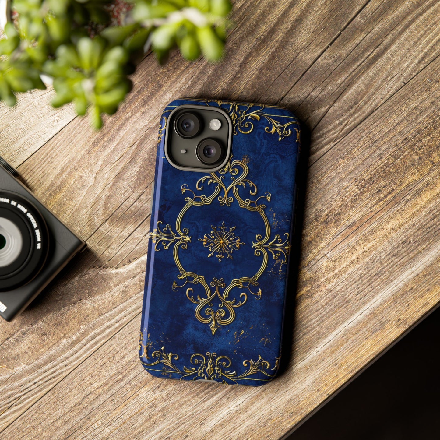 A touch of gold iPhone & Samsung phone cases