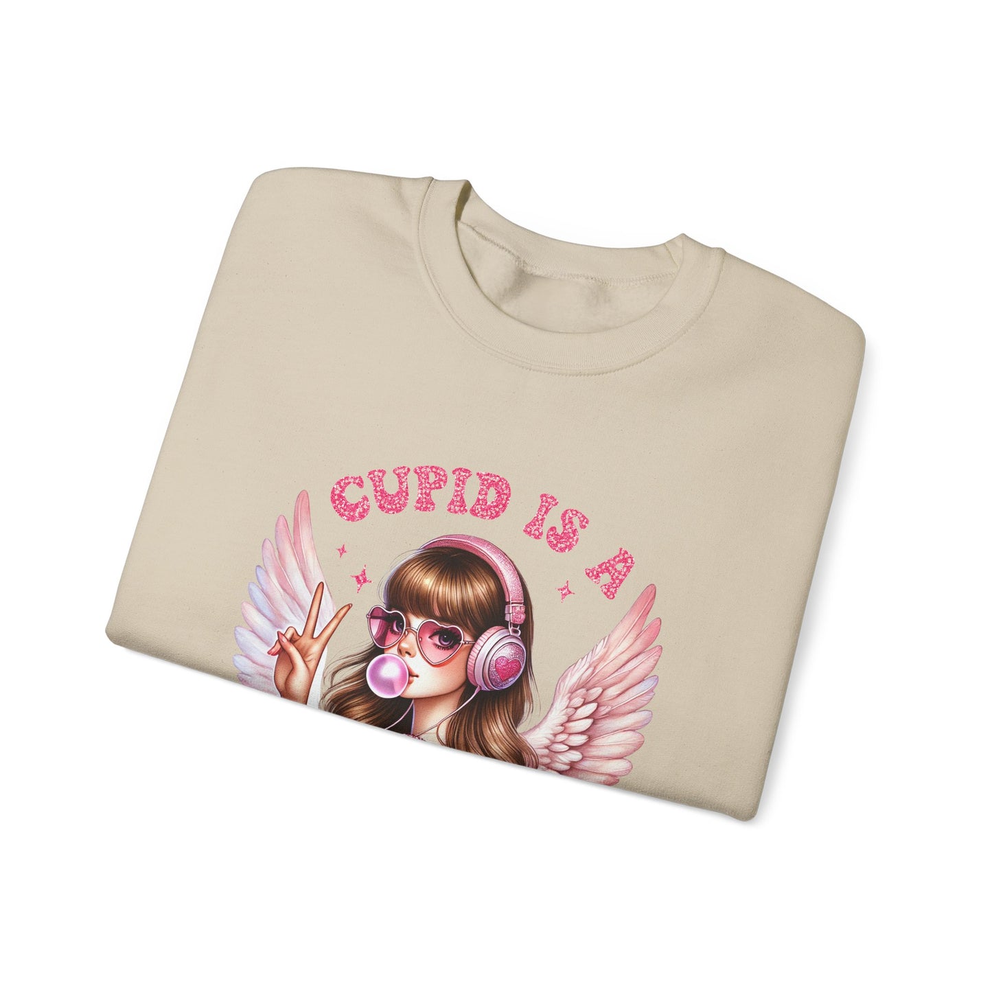 Cupid is a Swiftie, Crewneck Sweatshirt