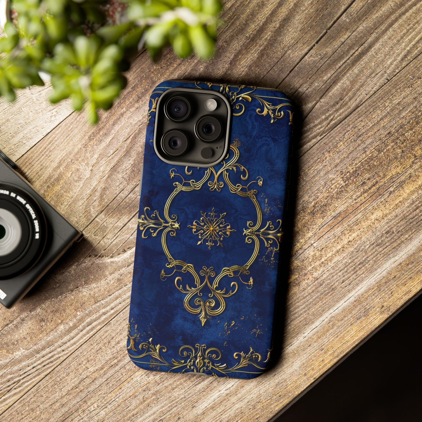 A touch of gold iPhone & Samsung phone cases